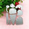 Carbon Steel Cutting Dies Ice Cream Metal Die Cuts Stencils Template Mold