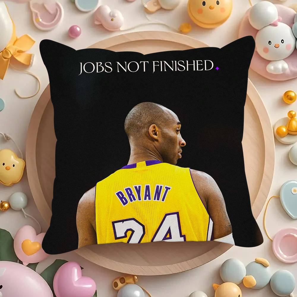 Basketball player K-Kobe COOL B-bryantes Pillowcases cushion covers living room sofas home decor gifts