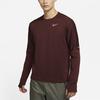 Nike Dri-FIT Running Training Crew Neck Long Sleeve T-Shirt Men Tops Crimson CU6072-624
