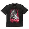 Men Anime Graphic Print T Shirts Washed Vintage Oversized Tshirt Harajuku Streetwear Cotton Loose Short Sleeve Tshirt Tees Tops
