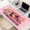 Custom Name Personalized Karol G Pattern Mousepad, Laptop PC Desk Mat, Decorative Desk Mat for Home Keyboard Pad Gift