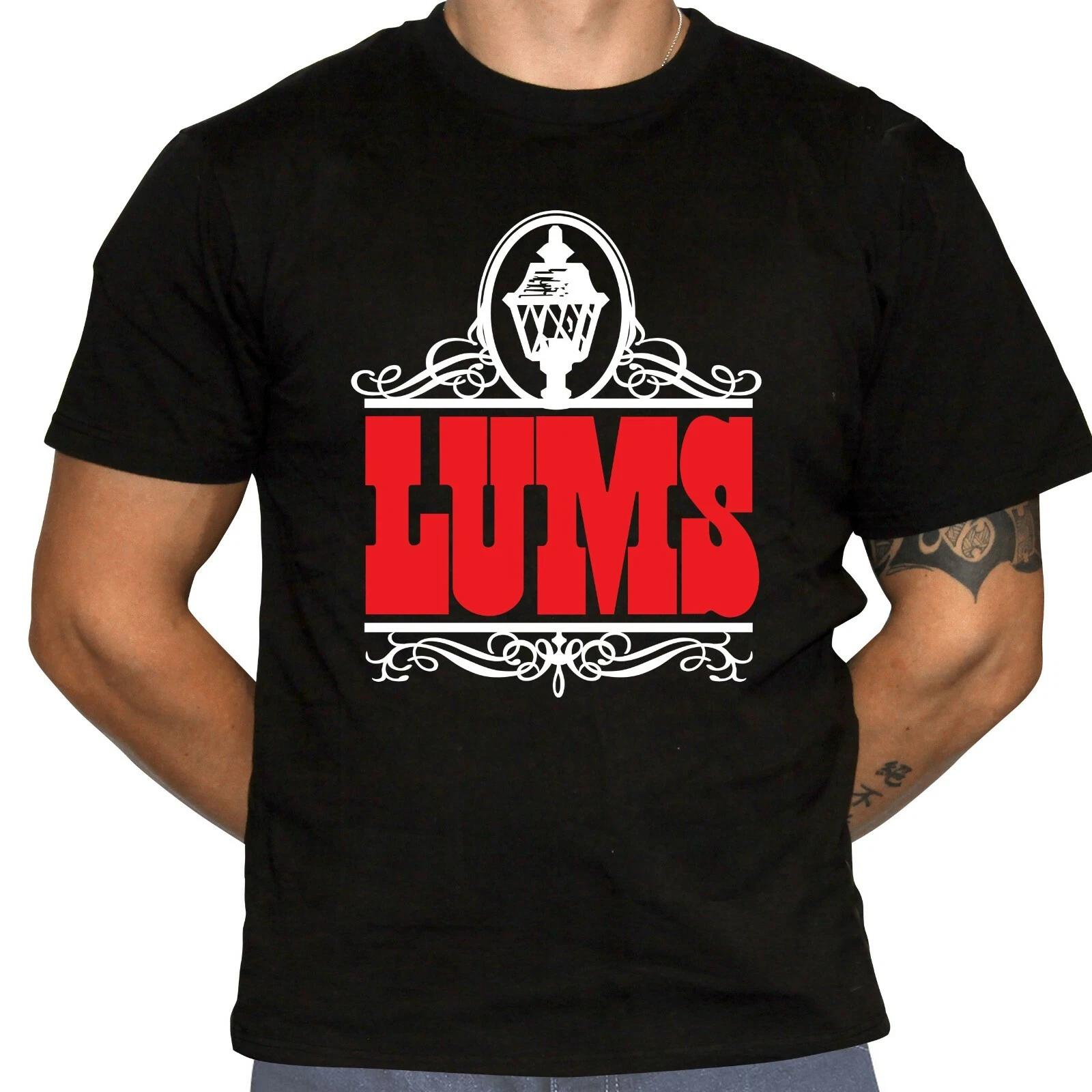 LUMS Restaurant Logo - Defunct Restaurant Chain - 100% Preshrunk Cotton T-Shirt M
