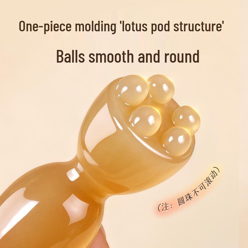 Suzaku Lotus Pod Gesichts-Gua-Sha-Massagegerät-Stick für Augenlid- & Gesichts-Akupressur