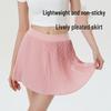 2025 Women's Quick-Dry Pleated Tennis Skirt with Built-in Pocket - Two-Piece Look, Anti-Exposure, Lightweight Fitness Apparel.