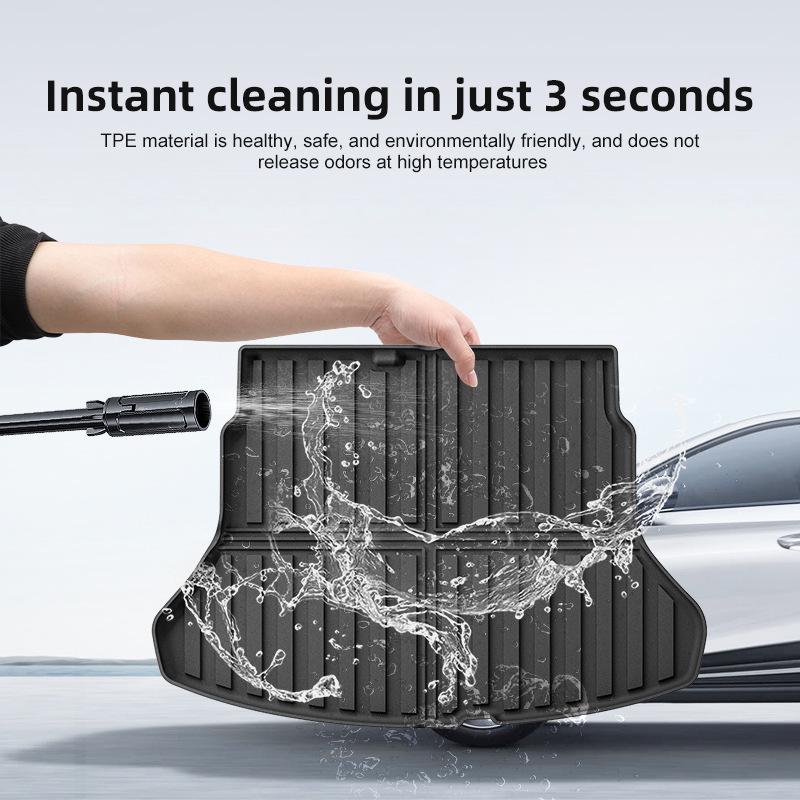 TPE Trunk Mat for 2017-2023 Yuena Sonata 5 and Rio RIO4 Cars