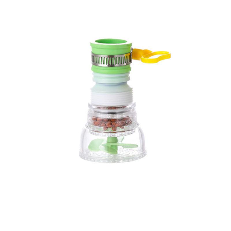 Kitchen Faucet Water Filter Telescopic Anti-splash 360 Degree Rotation Water Tap Connector Extender