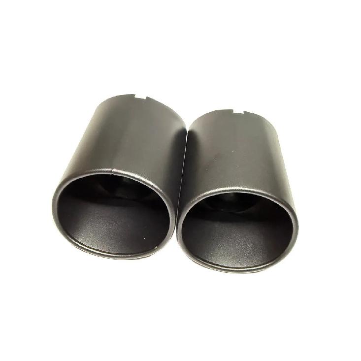 1Pcs Muffler Tip For Toyota RAV4 XA50 2019-2023 Matte Black Exhaust Tip Stainless Steel Muffler Tail Pipe Nozzle Car Accessories