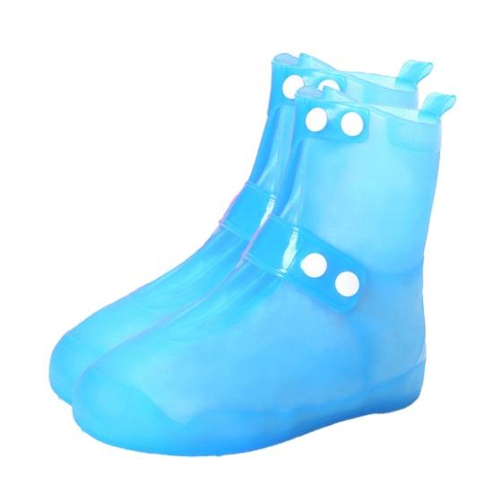 1 Pair Rainproof Shoe Covers Waterproof Anti-Puncture Wear-Resistant Non-Slip Shoe Protectors Outdoor Rain Shoe Gear