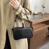 Simple and fashionable spring new armpit bag trend casual personality solid color work commuting shoulder bag