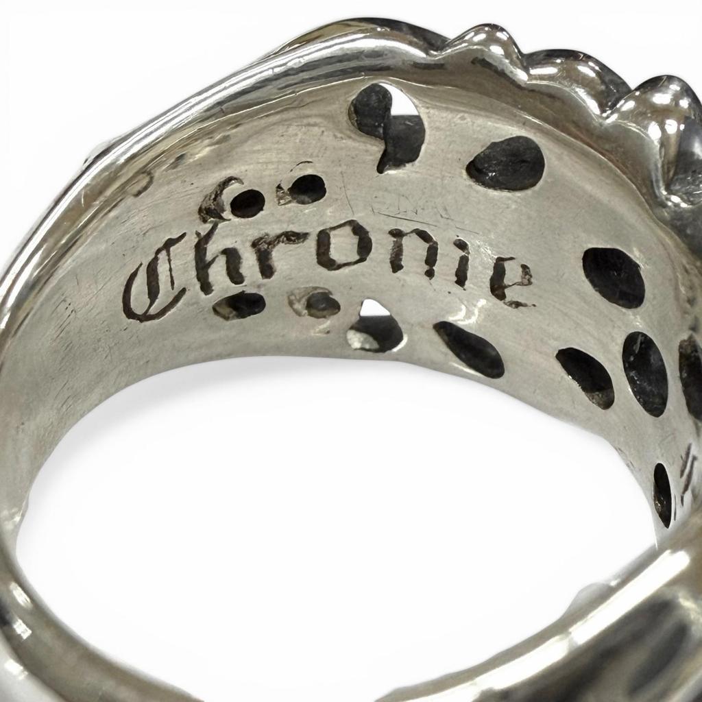 Excellent CHROME HEARTS Ring K&T Silver SV925 mens Used