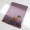 Women S Thick Korean Style Solid Faux Cashmere Scarf Winter Shawl Couple Neck Wrap