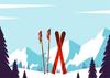 Snow Mountain Scenery Tapestry Extreme Sport Tapestry Skiing Travel Tapestry Home Living Room Dorm Bedroom Decoration Tapestries