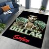Tappeto Classico Scarface Tony Montana Movie Art per Camera da Letto Soggiorno Divano Decorazione Zerbino per Casa, Grande Tappeto Antiscivolo per Bambini