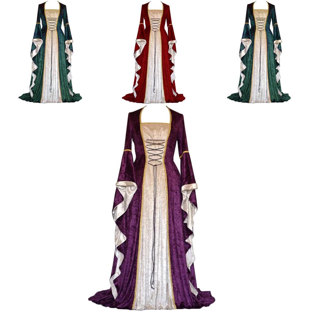 Luxurious Medieval Renaissance Dress For Women Ideal For Weddings And Masquerade Parties
