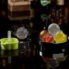Ice Ball Mold Large Spherical Silicone Ice Ball Maker Fast Freezing Clear Bubble-Free Ice Ball Push-Release Ice Tray for Whiskey Wine Cocktails