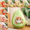 Creative Cat Plush Toy With Detachable Fruit Pillow For Kids And Collectors