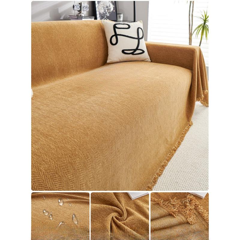 Chenille Sofa Towel Cover Cloth Sofa Cushion Four Seasons Universal High Sense Full Covered Universal Cover Cover Blanket
