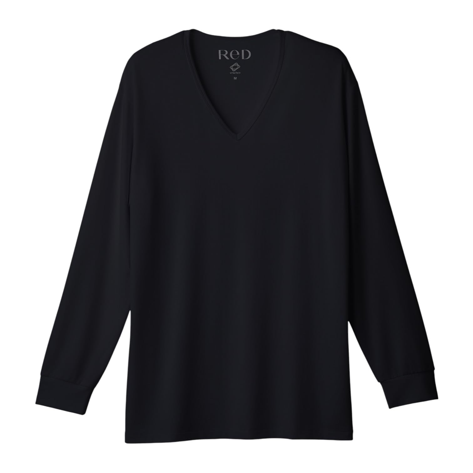 

Red Recovery Wear Long Inner General Medical Device Vital Tech Gift [ReD] [Official] V-Neck Innerwear, Sleeve, Men s Shirt, (JP, Alphabet, Small,