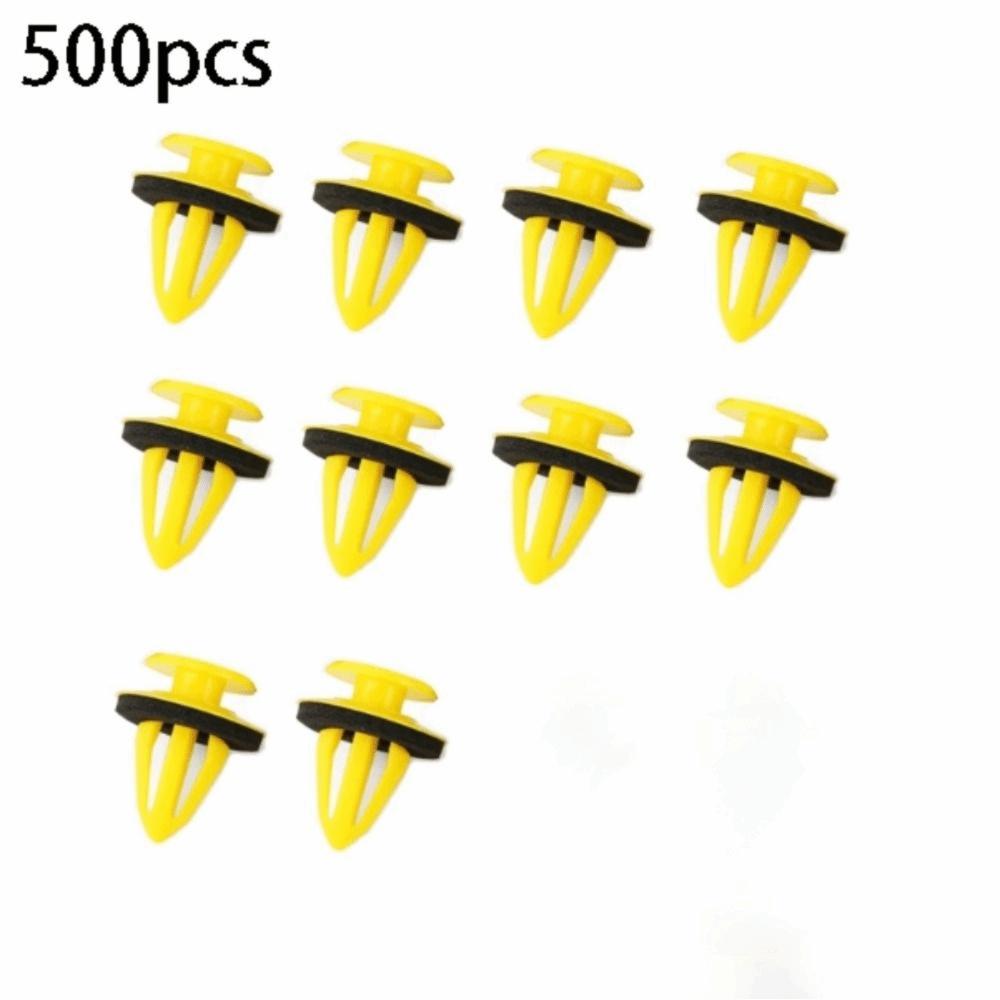 Plastic Material Plastic Clips 10mm Size Plastic Rivets Car Door Panel Clips Car Accessories