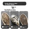 Boneng Carpet Entrance Mat, Indoor Doormat, Outdoor Door Mat, Coir-Like Gray, 80x120cm