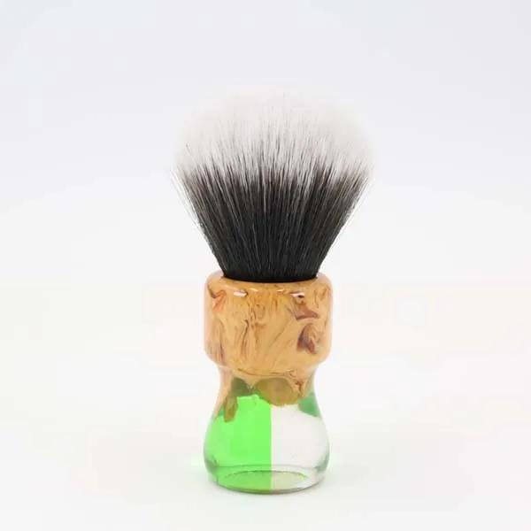 Yaqi Durability 24mm Goblin Synthetic Husky Knot Shaving Brush & Sandalwood Soap Set Lightweight Versatile Wet Shaving Brush