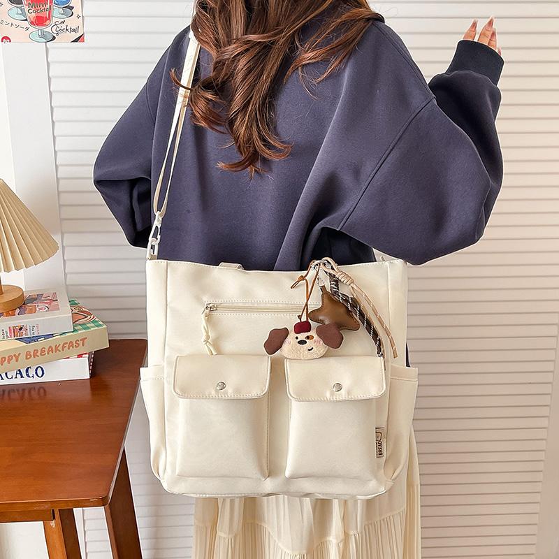 Women's Large Capacity Shoulder Bag Crossbody Bag Student's Handbag