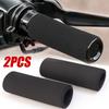 2 Stück Universelle Motorrad Lenkergriffe Rutschfest Weicher Schaumstoff Motorrad Radfahren Lenker Anti-Vibrations Griffabdeckung Zubehör