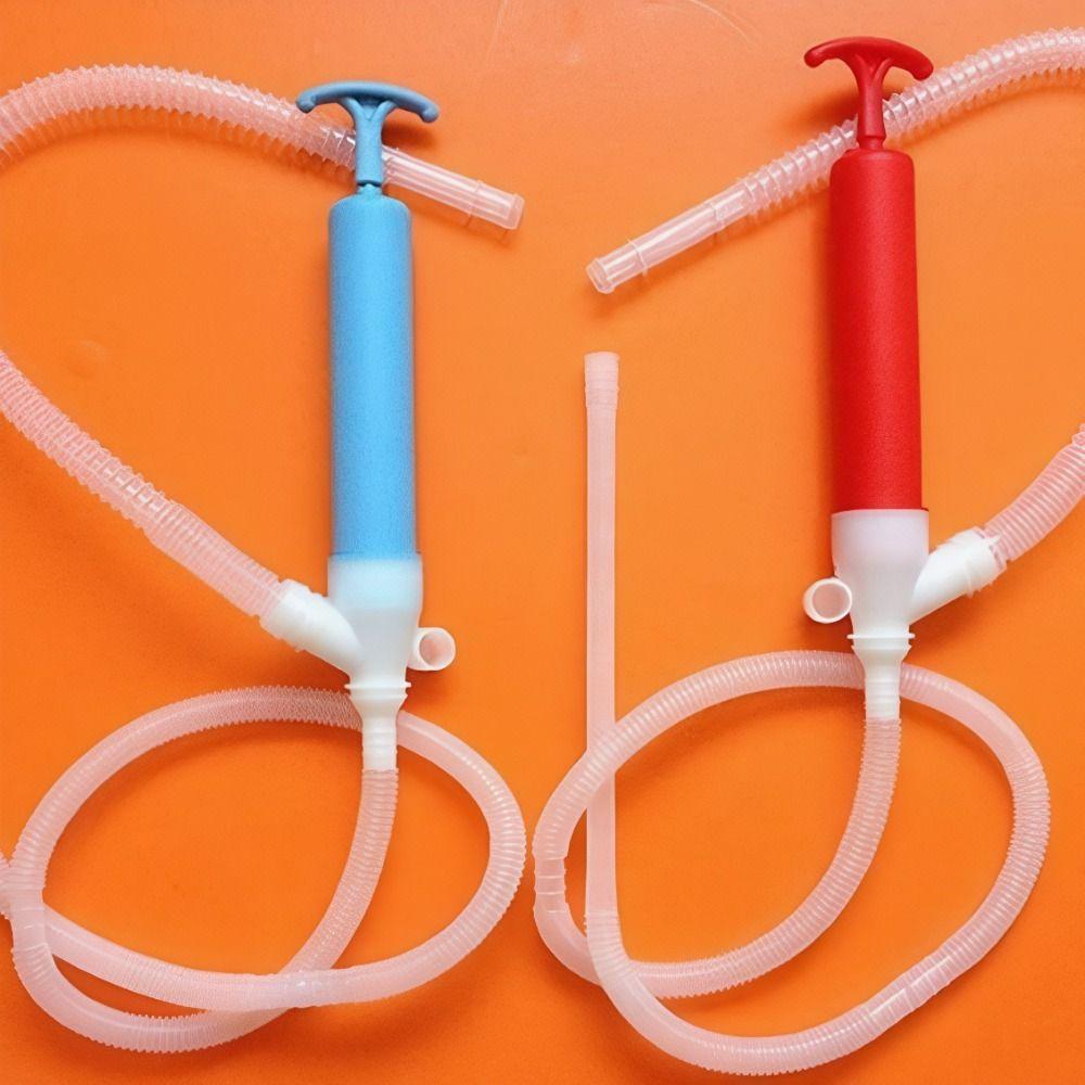 Manual Barrel Pump Plastic Hand Pump Oil Tube Suction Pump  Workshop Tool