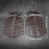1PC Punk PU Leather Motorcycle Wristbands Adjustable Arm Guards For Men Women Cycling Outdoor Activity