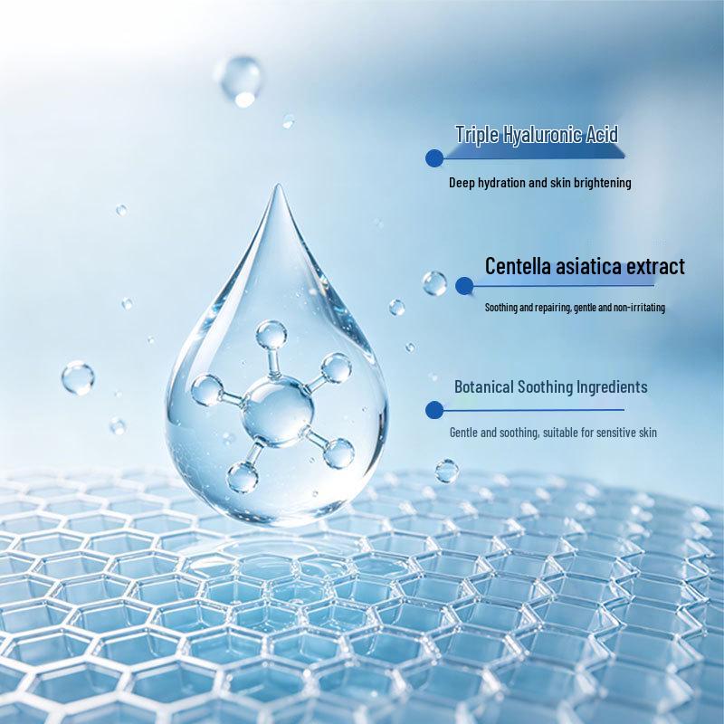Hyaluronic Acid Silk Sheet Mask: Hydrating, Moisturizing, Nourishing, and Repairing