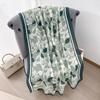 Summer thin cotton and linen scarf women's versatile temperament fashion silk scarf travel sunscreen scarf air-conditioned room shawl dual-purpose