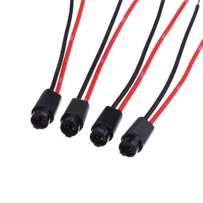 5 יחידות T5 Led שקע מחזיק נורות עבור 1.2W W3W רוחב שקע אור Led T5 נורה תקע רתמת כבלים מאריכים