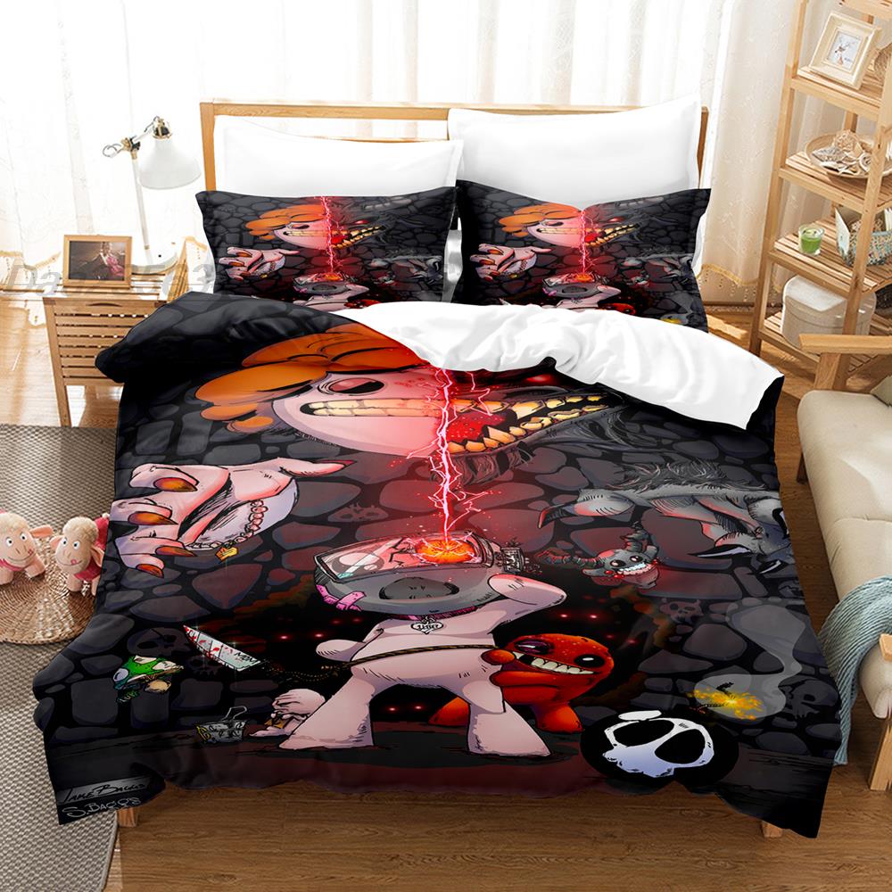 Comforter The Binding Of Isaac Bedding Set Single Twin Full Queen King Size Bed Set Aldult Kid Bedroom Duvet Sets 3D Print Kawaii