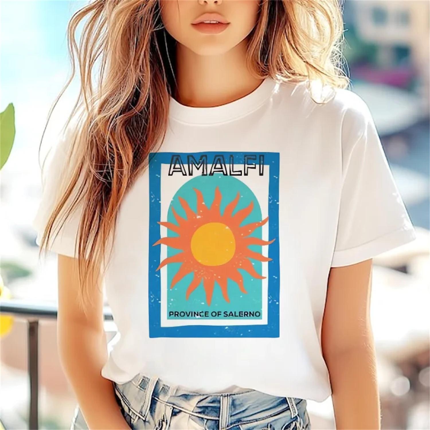 

Women s Printed Harajuku T-Shirt Round Neck Short Sleeved Summer Versatile Casual Women s Fashionable Top Beach Vacation T-Shirt XXXXXL