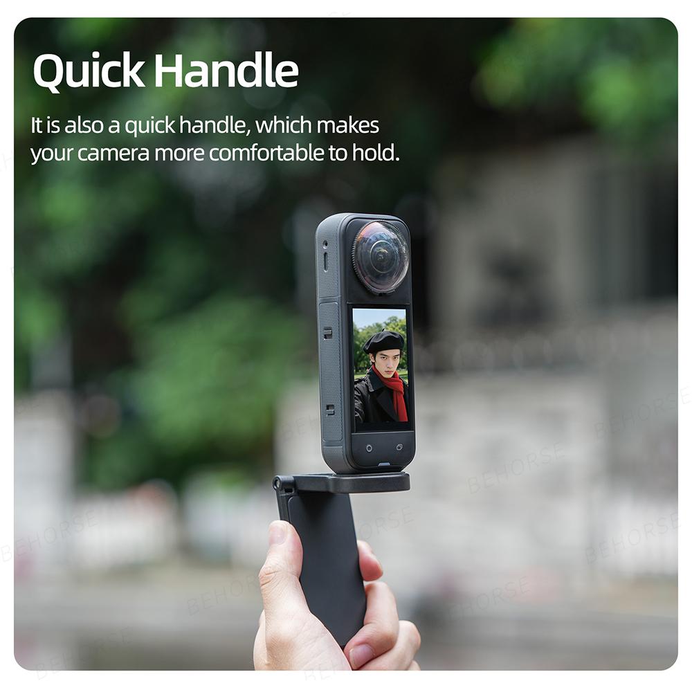 Multi-use Magnetic Mount Desktop Bracket Handle Universal Base for DJI OSMO 360/Pocket 3/Action 5/Insta360 X5/GO Ultra/Gopro 13