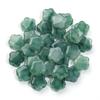 30pcs/lot Flower Shape Acrylic Beads Dual Color Big Hole Loose Spacer Beads For Jewelry Making DIY Fashion Bracelet Phone Chains