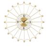 24 Inch Nordic Light Luxury Metal Living Room Bedroom Wall Clock New Chinese Wall Decoration Wallclock Creative Home Wall O2S3J5