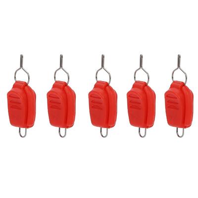 Baitcasting Reel Fishing Line Holder Clip Buckle Stopper (Red)