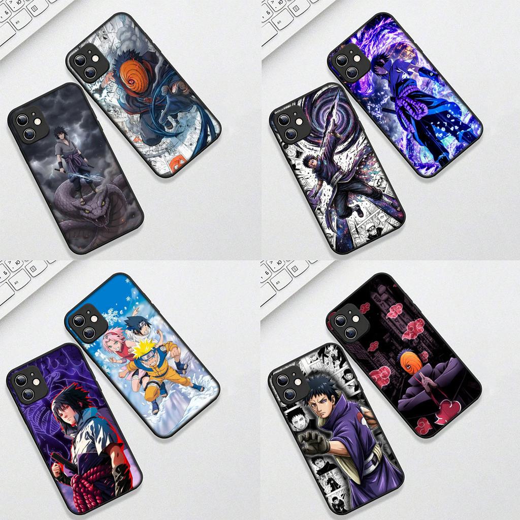 Cover for Samsung Galaxy S24 S25 S23 FE Ultra Plus S7 Edge S25+ S23+ A56 5G Casing Phone Case Comics Tobi Uchiha Obito Sasuke