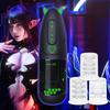 Electric Masturbator Onaho Goods for Men Popular Little Devil Rotating Telescopic Version Contents Adult Toy DIY Free 839g BONMOR Green