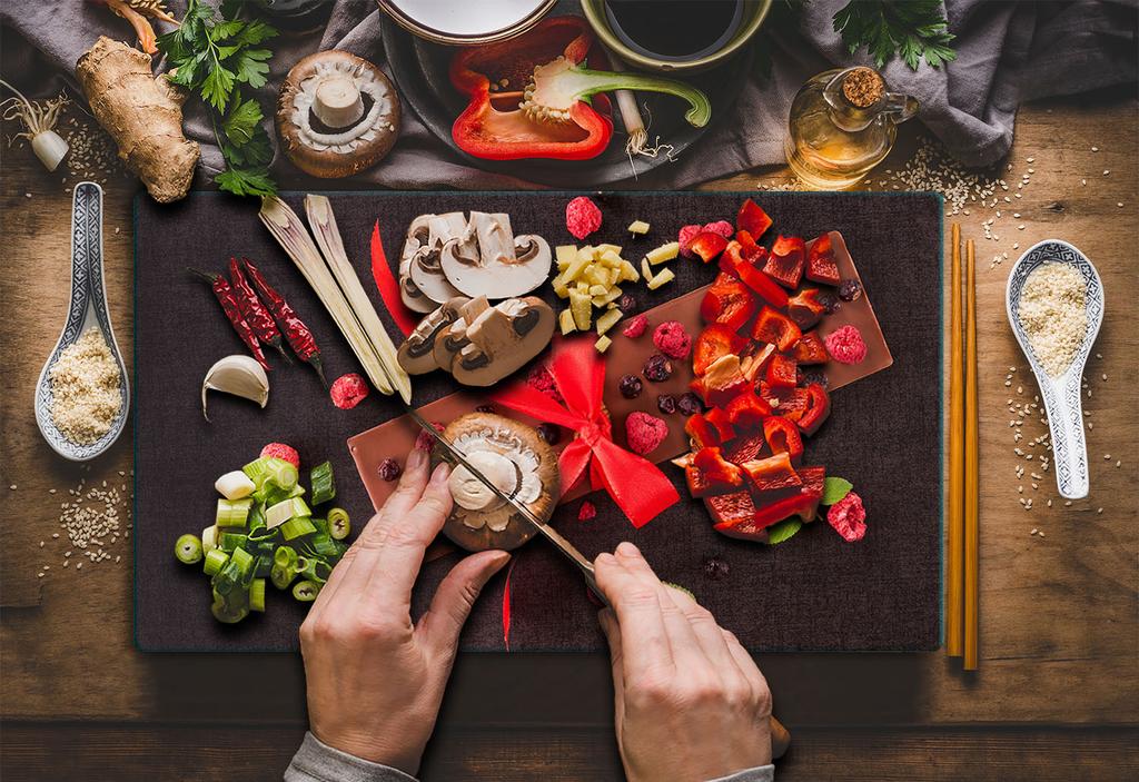 Glass Board Cutting Board 52X30 Kitchen