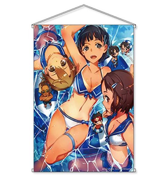 Sword Art Online Rika Keiko Swimsuit Double Suede Tapestry Suguha, &
