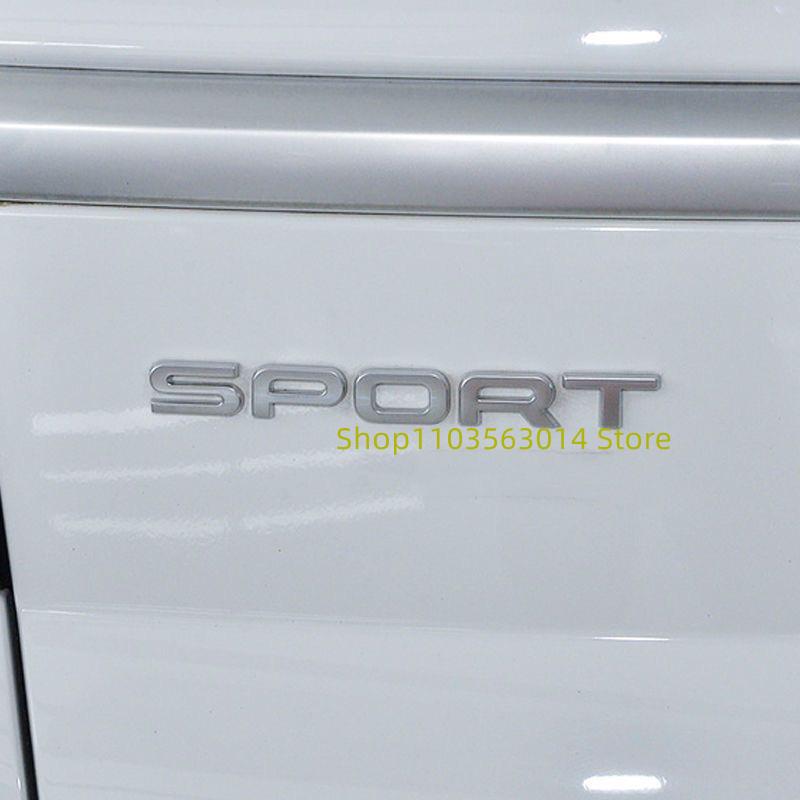 3D ABS Letters SPORT Si4 SDV6 SDV8 Emblem Car Trunk Badge Stickers For Autobiography SPORT