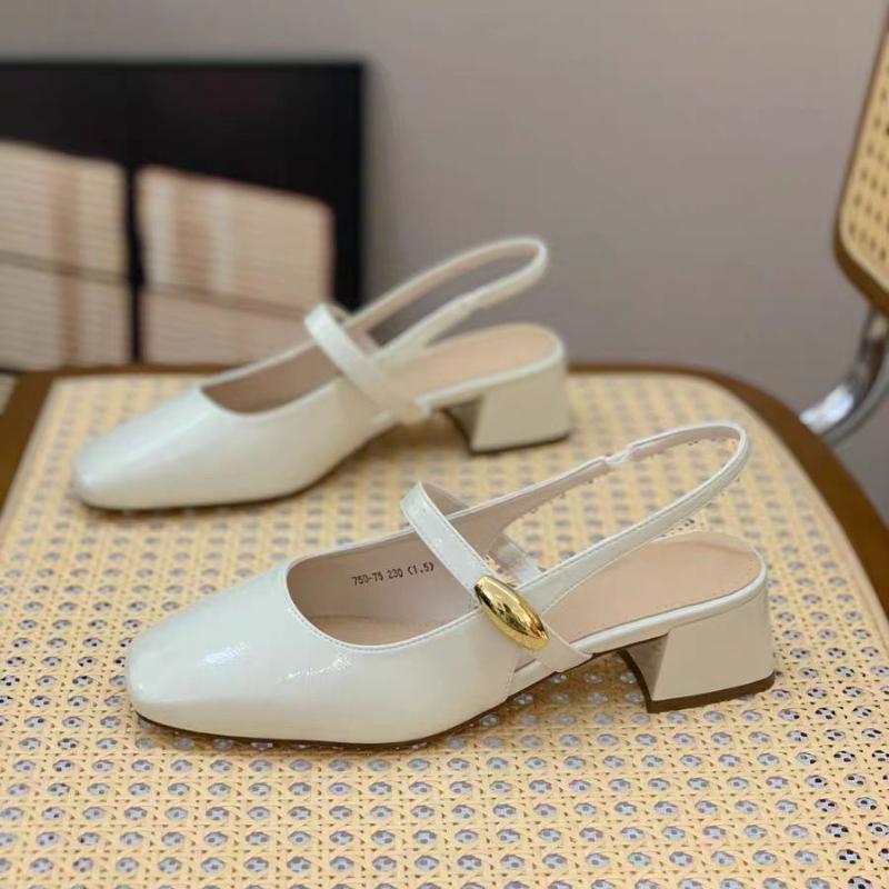 Summer Casual Lightweight Platform Sandals for Women Comfortable with Dresses Open-Heel High Heels Sweet Mary Jane Shoes