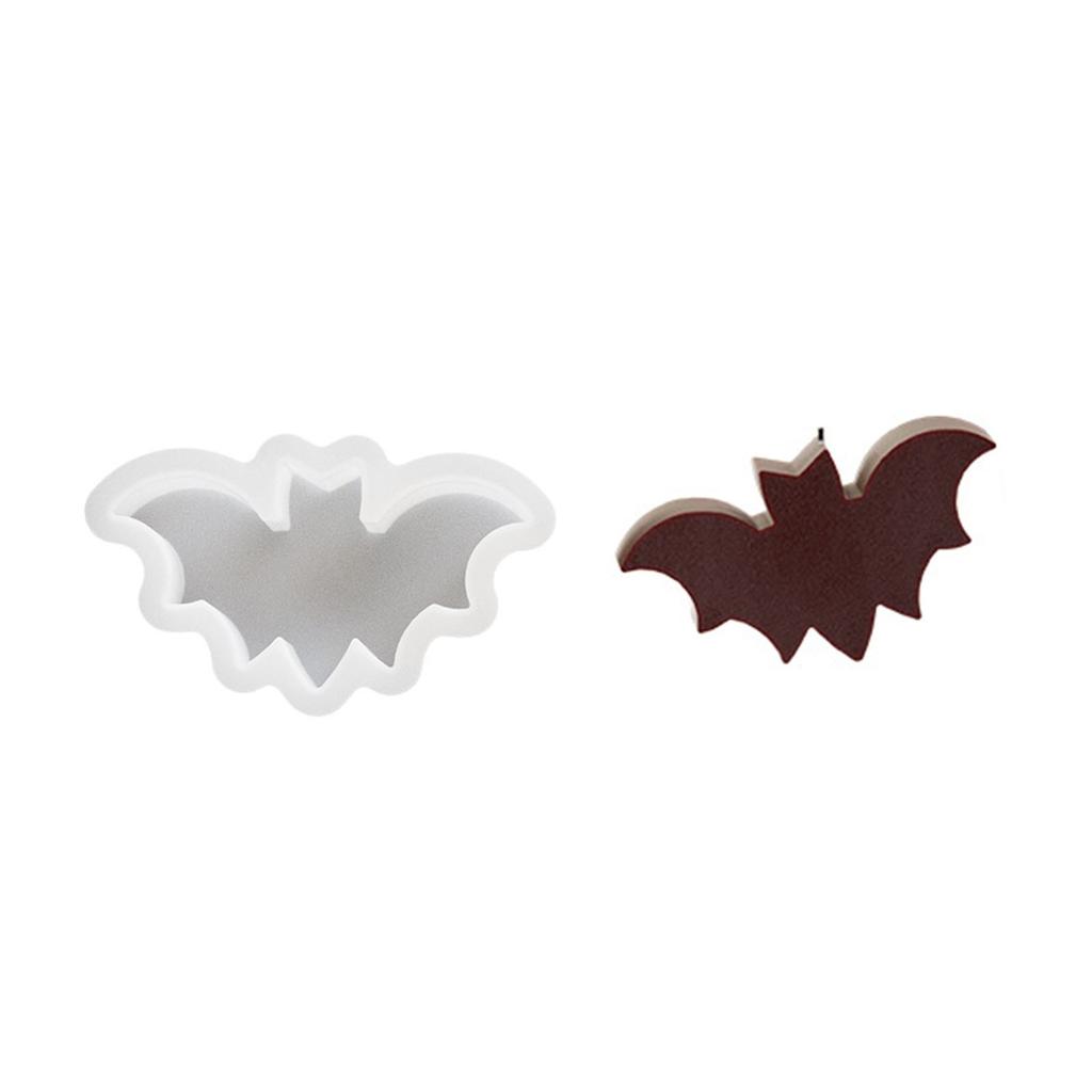 Halloween Themed Scented Plaster Candle Mold Set for DIY Crafting Home Decoration and Aromatherapy Projects with Multiple Designs