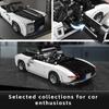 Mold King 10031 MOC Technology Sports Car Model Building Blocks Creative Sports Car Open Car Clamp Blocks Car Model Building Blocks Toy Set Suitable