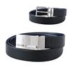 Emporio Armani 2022SS Reversible Belt for Men, 3cm Wide, 2 Buckles Included, Gift Box, BlackDark Navy, Y4S498 YLP4E 81519 [Used Item]