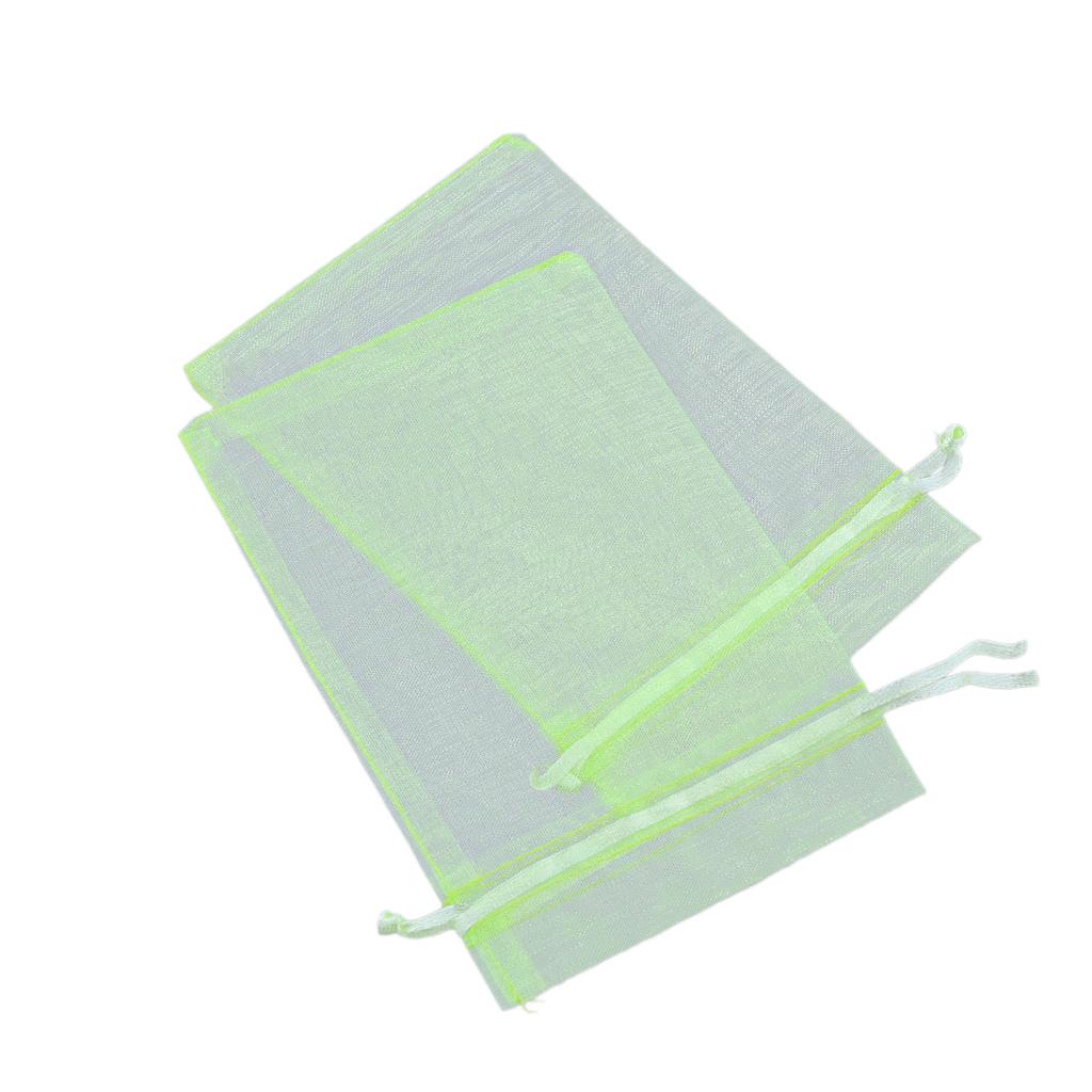 100pc Pest Control Anti-Bird Netting Bags Fruit Protective Bag 4x6 Inch Fruit Drawstring Mesh Bag Plantas Vegetable Grow Bags
