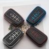 Key Fob Cover with Keychain Fit for Toyota - Highlander Corolla Prius 2018-2024 RAV4 Camry Avalon C-HR GT86 Smart Key