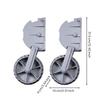2 Pieces Launching Dolly Wheel Set Foldable Folding Boat Trolley Portable